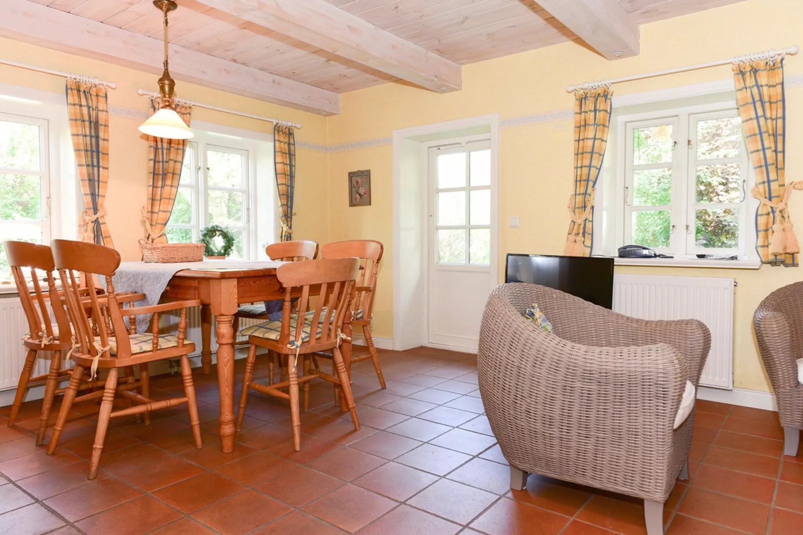 Doppelhaus in Oldsum - Haus 2-Eetkamer
