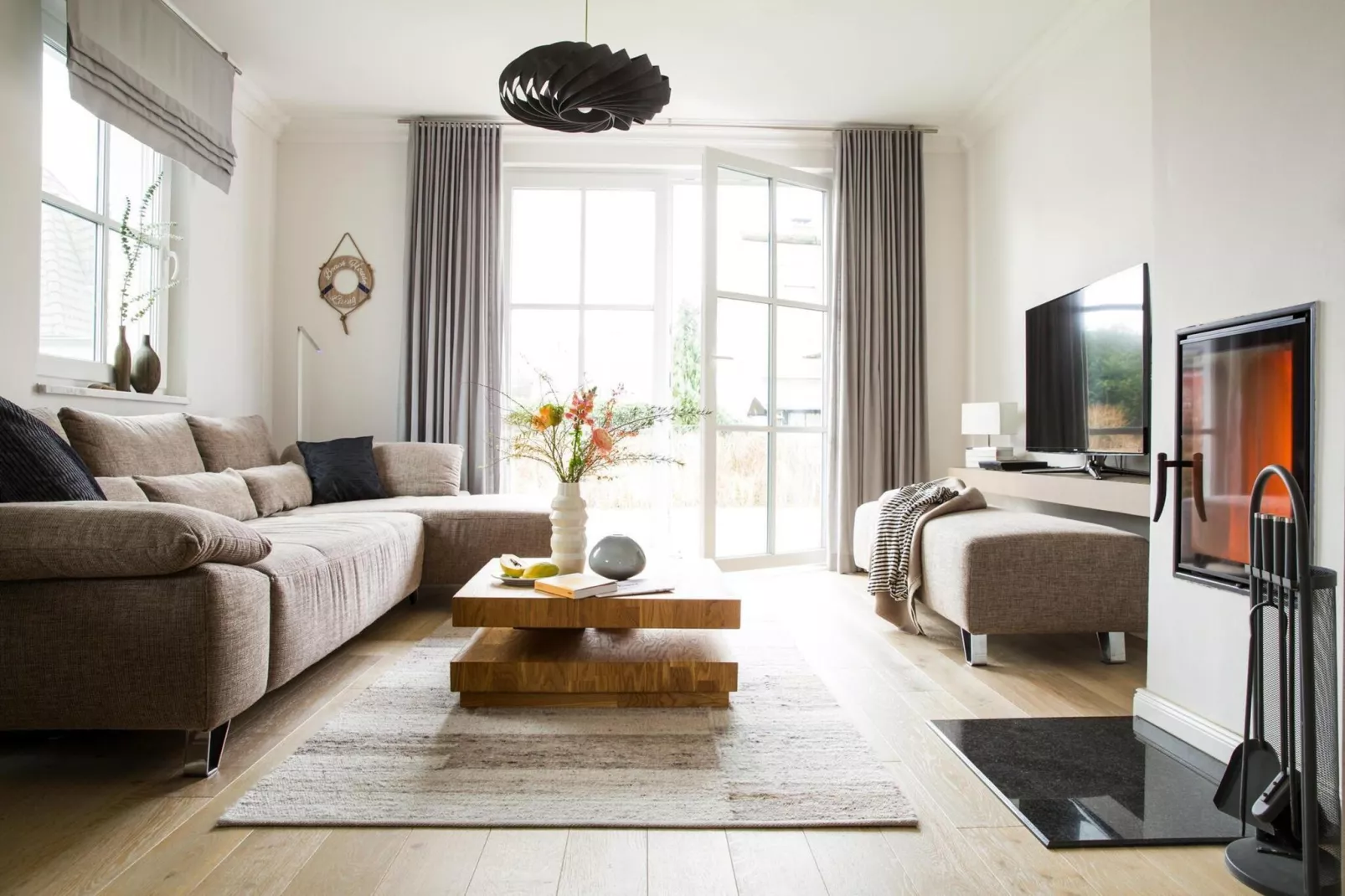Ferienwohnung Zingst-Düne 22-Woonkamer