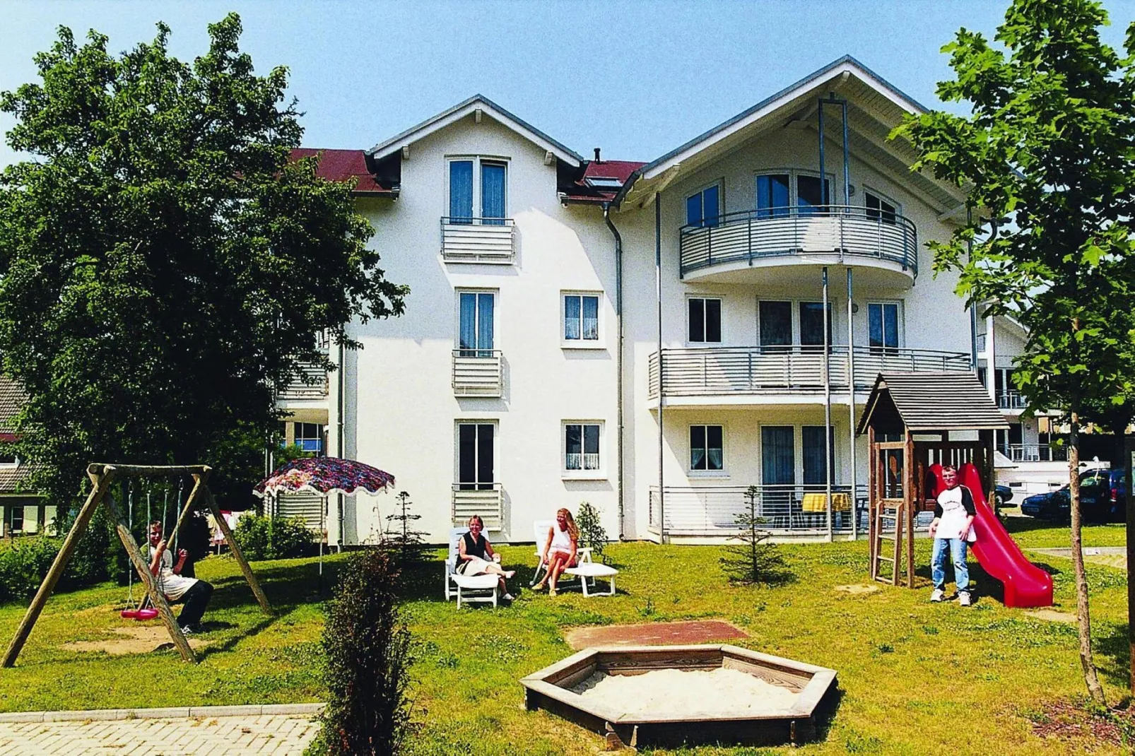Villa Eintracht, Göhren-Typ B: 50 qm-Buitenkant zomer