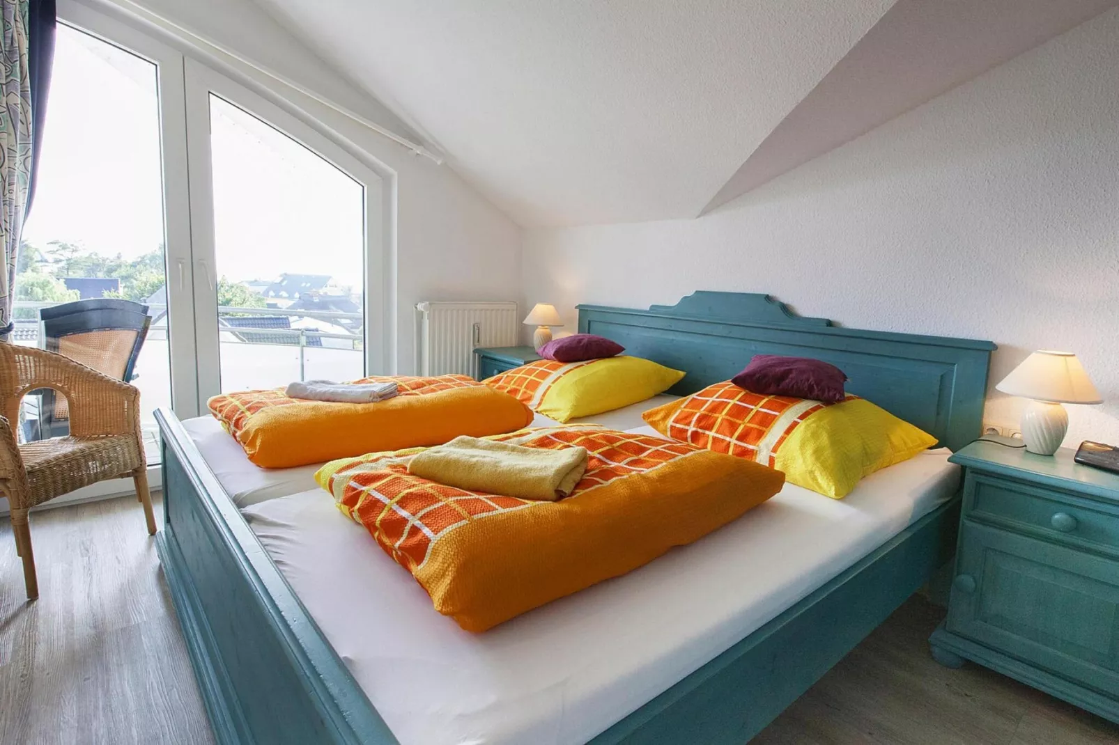 Villa Eintracht, Göhren-Typ B: 50 qm-Slaapkamer