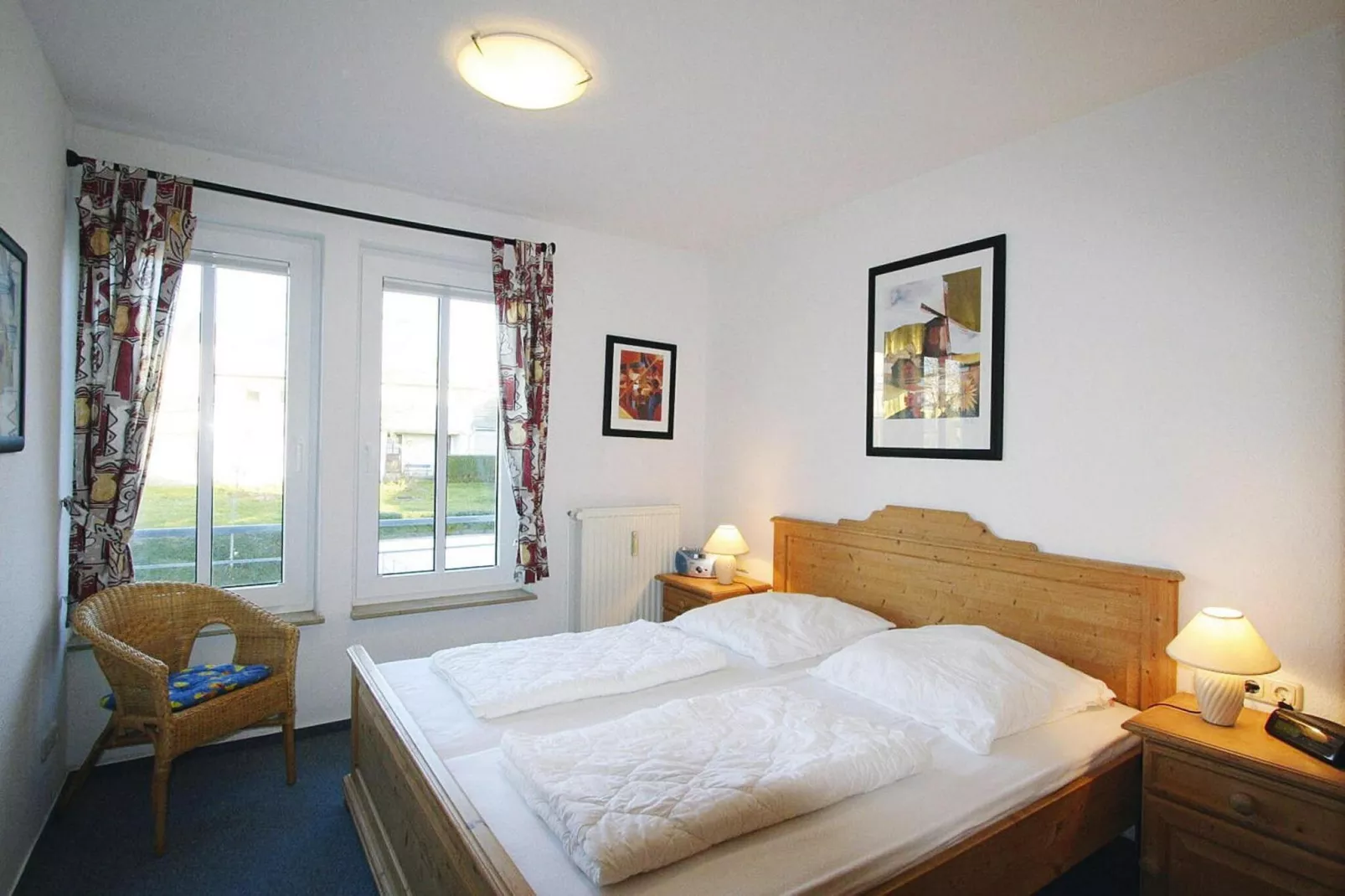 Villa Eintracht, Göhren-Typ B: 50 qm-Slaapkamer