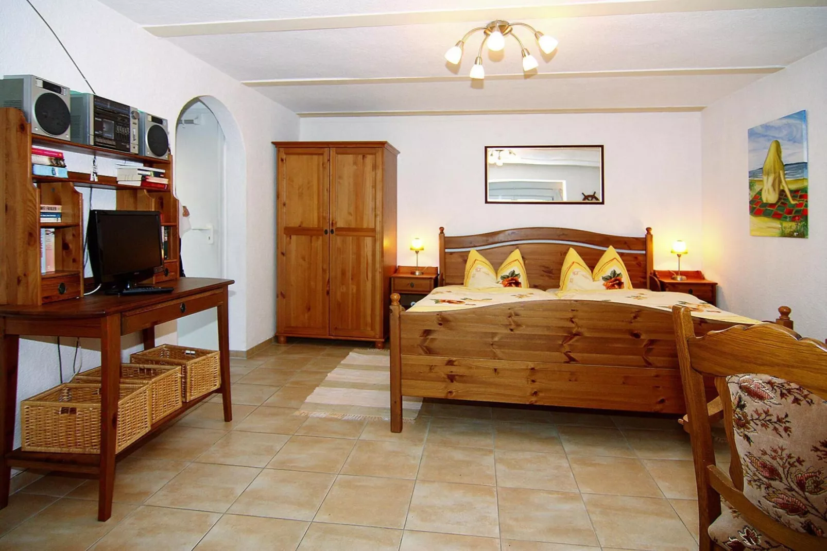 Ferienwohnung Sassnitz-Slaapkamer