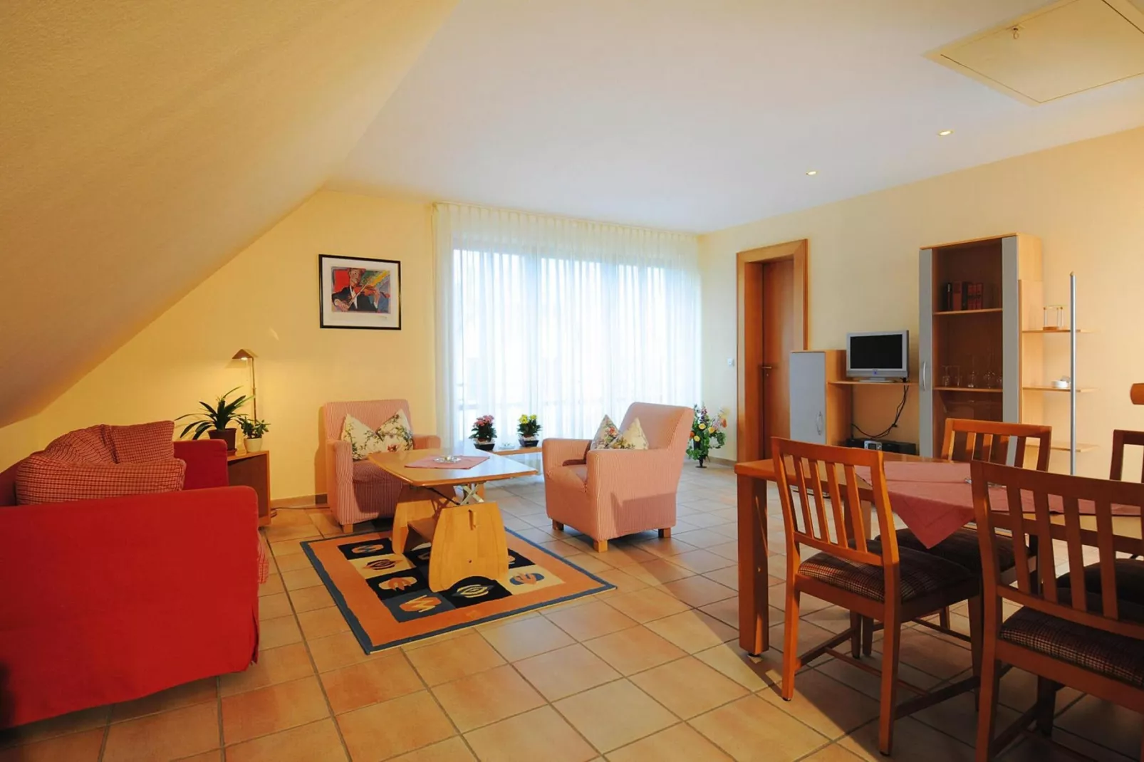 Post Hiddensee -Wohnung 2-Woonkamer
