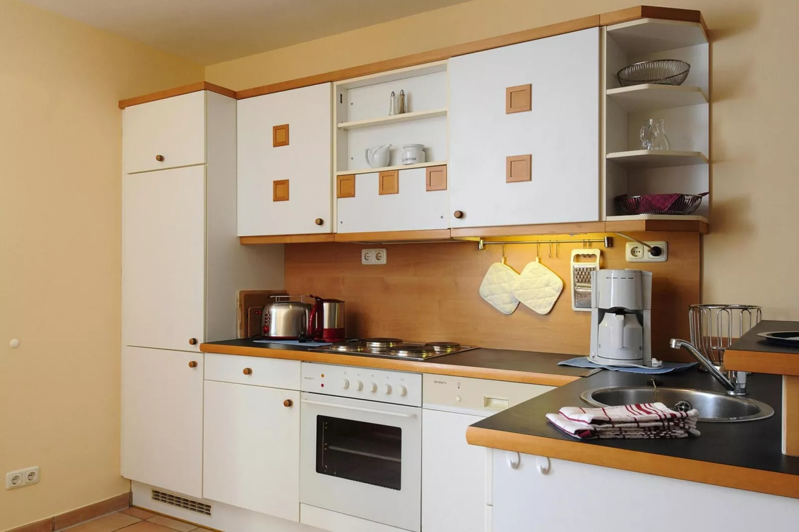 Post Hiddensee -Wohnung 2-Keuken