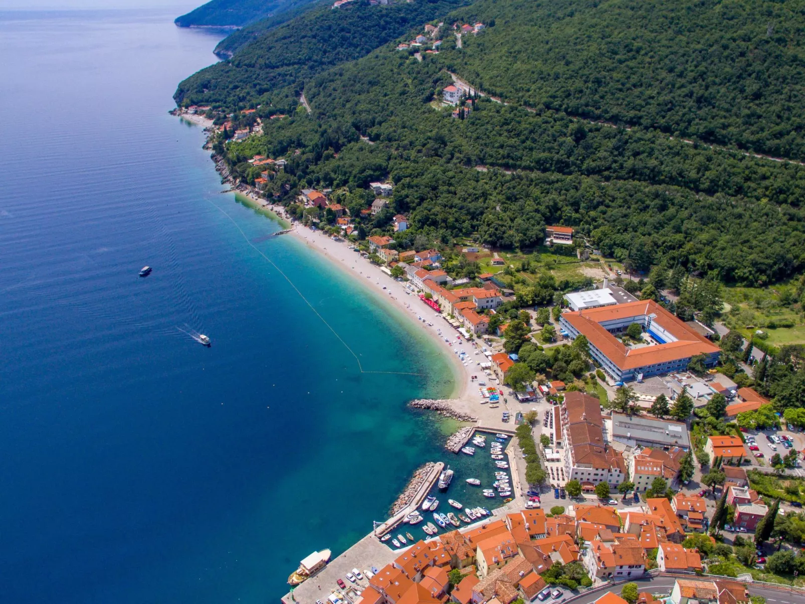 Villa Perla di Draga-Omgeving