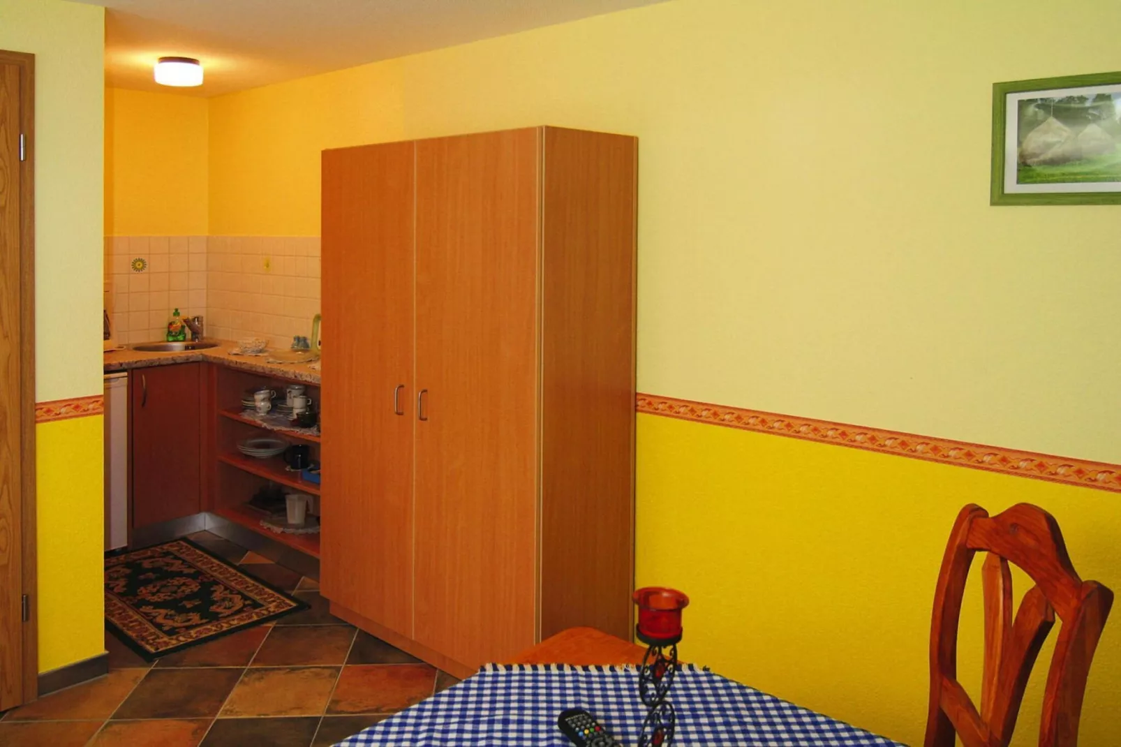 Reihenbungalow an einem Spreearm