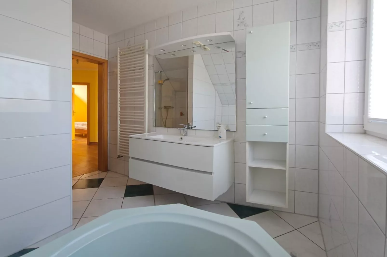 Ostsee-Haus Windland auf der Insel-Badkamer