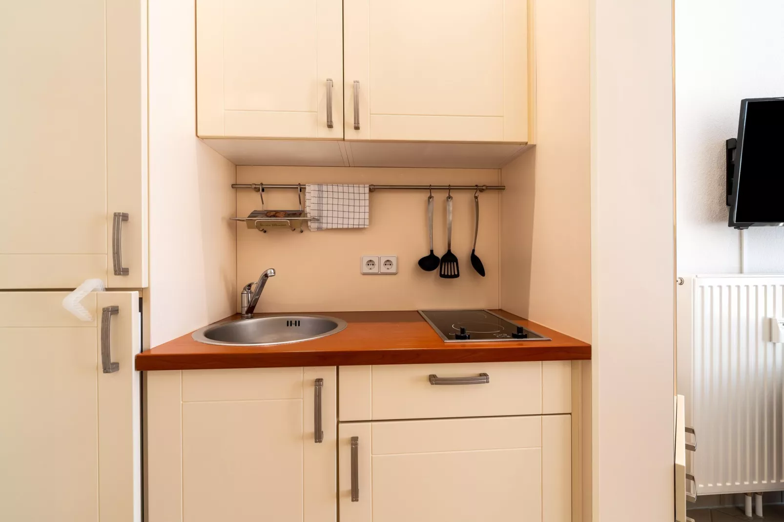 Apartment Strandläufer 115-Keuken