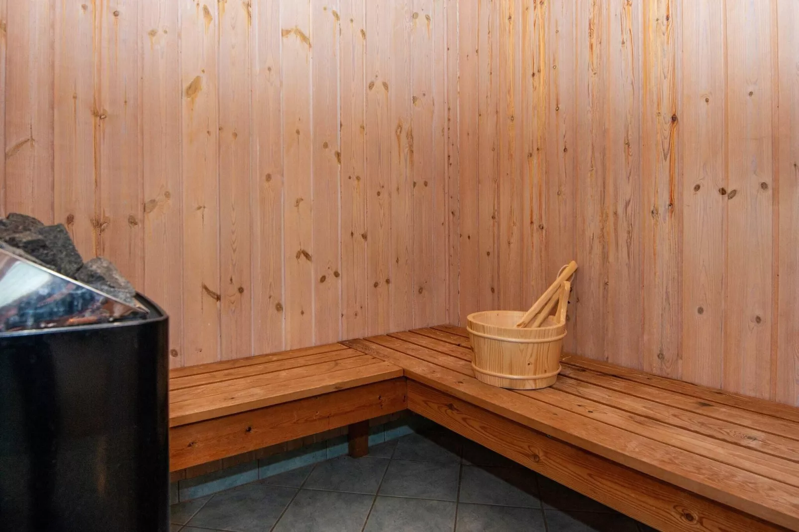 10 persoons vakantie huis in Oksbøl-Sauna