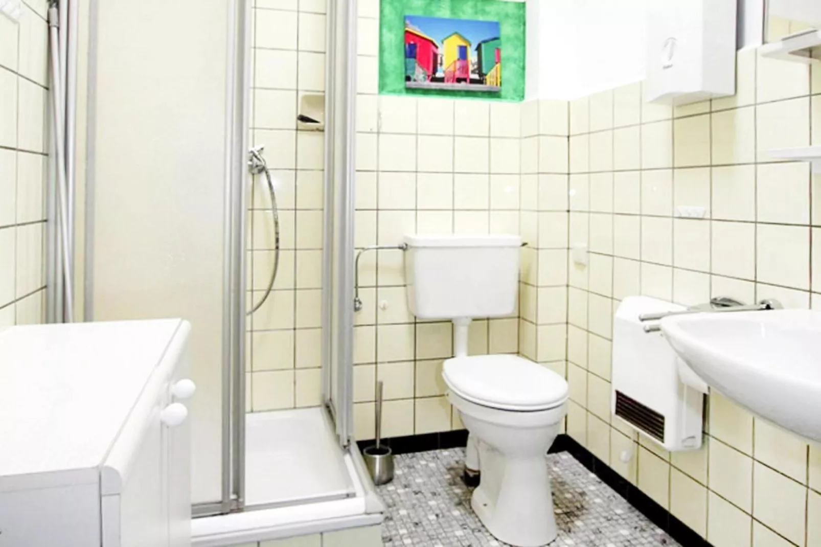 Ferienbungalow Kabeljau-Badkamer