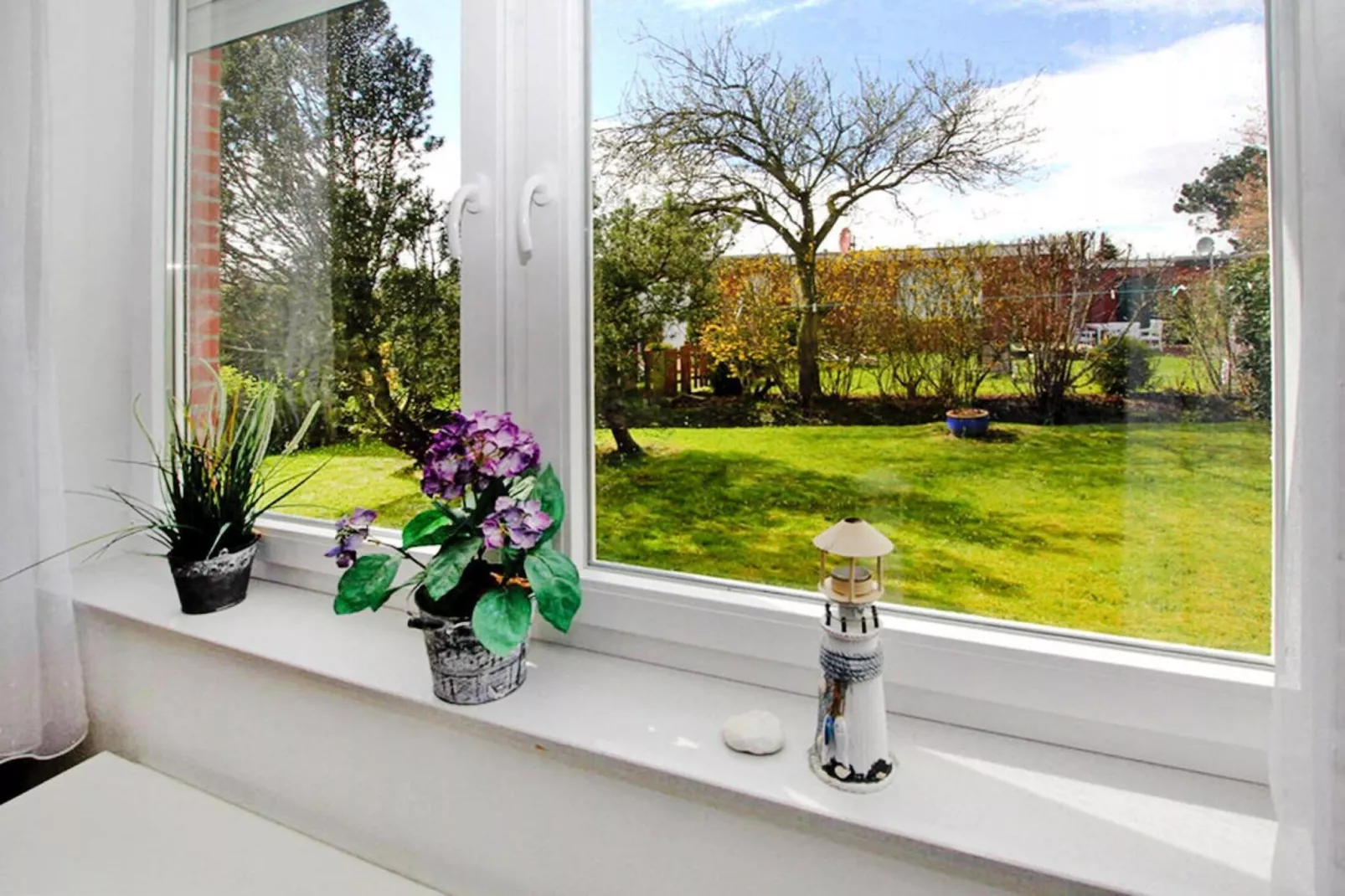 Ferienbungalow Kabeljau-Uitzicht zomer