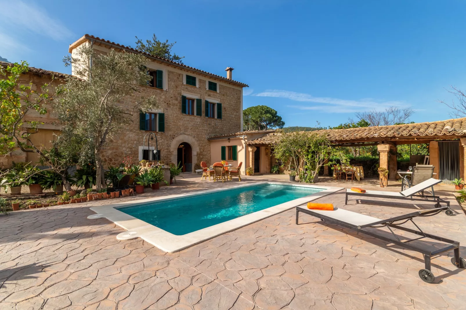 Sa Frontera, Finca 5StarsHome Mallorca-Zwembad