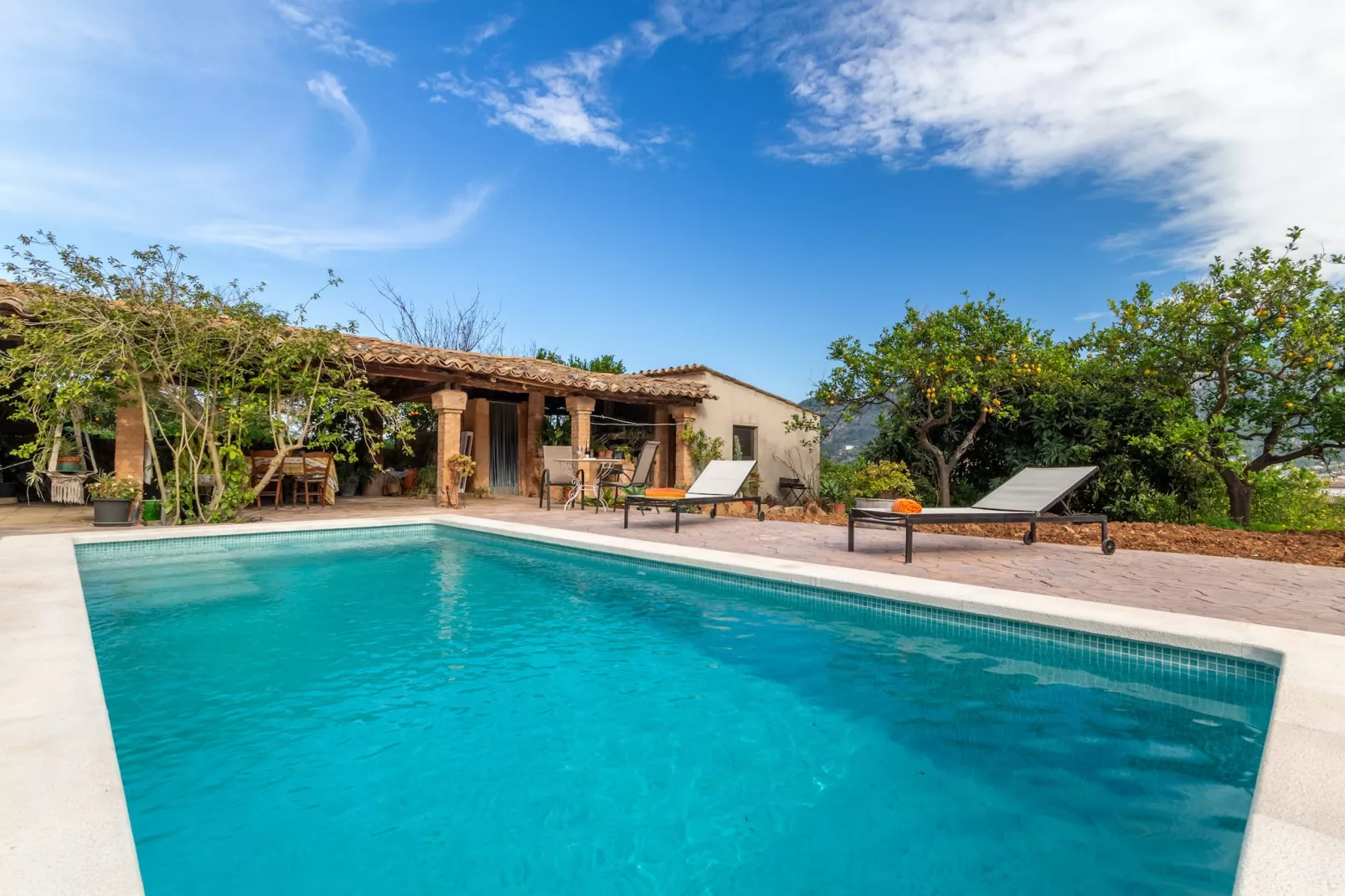 Sa Frontera, Finca 5StarsHome Mallorca-Zwembad
