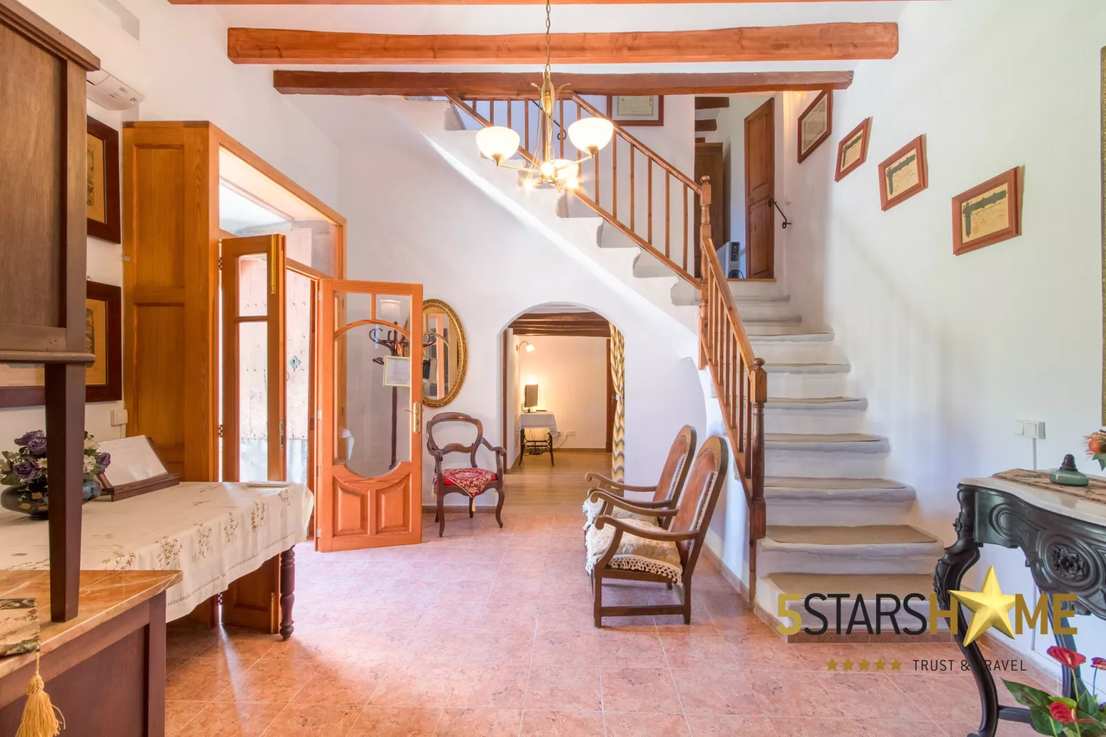 Sa Frontera, Finca 5StarsHome Mallorca-Woonkamer