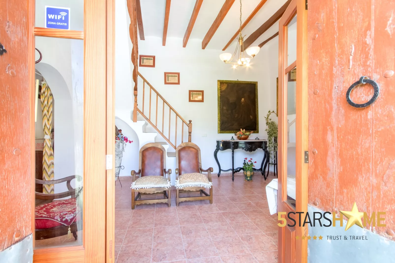 Sa Frontera, Finca 5StarsHome Mallorca-Woonkamer