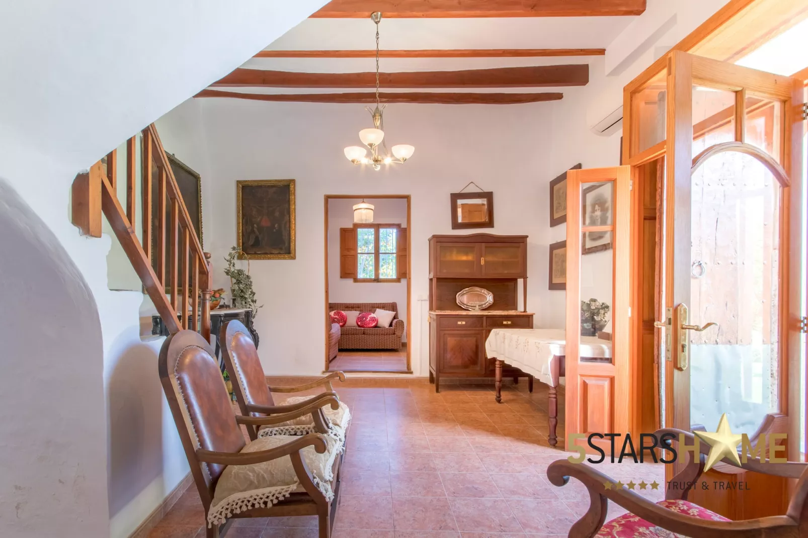 Sa Frontera, Finca 5StarsHome Mallorca-Woonkamer