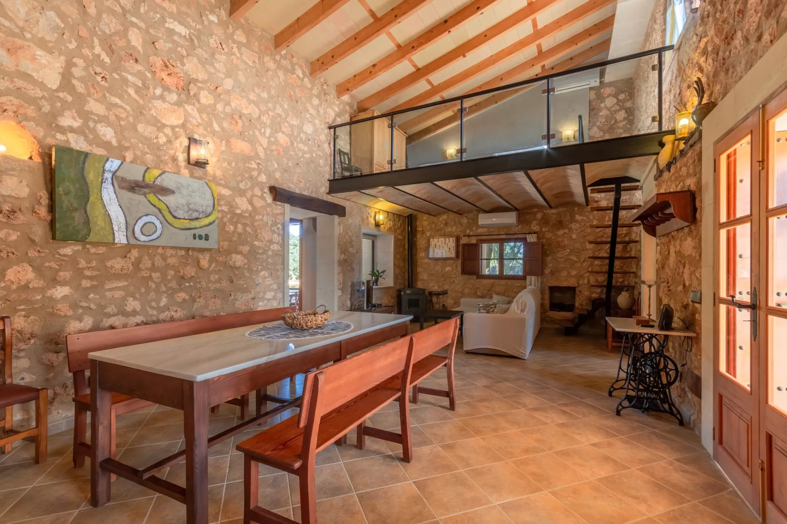 Son Garbi  ,Casa Rural 5StarsHome Mallorca-Eetkamer