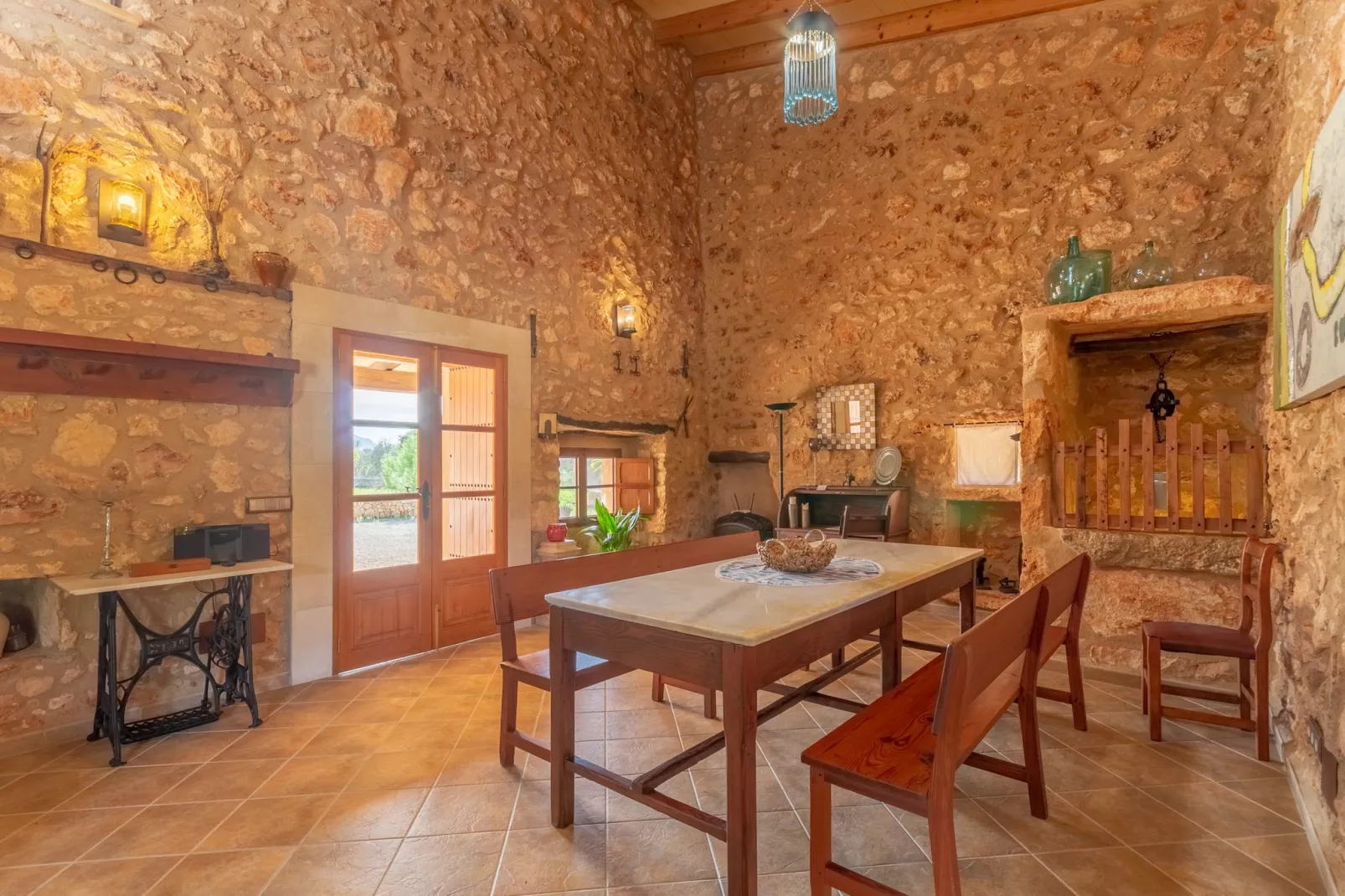 Son Garbi  ,Casa Rural 5StarsHome Mallorca-Eetkamer