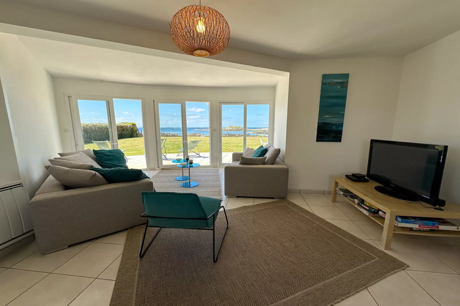 TY BEG - Portsall-Woonkamer