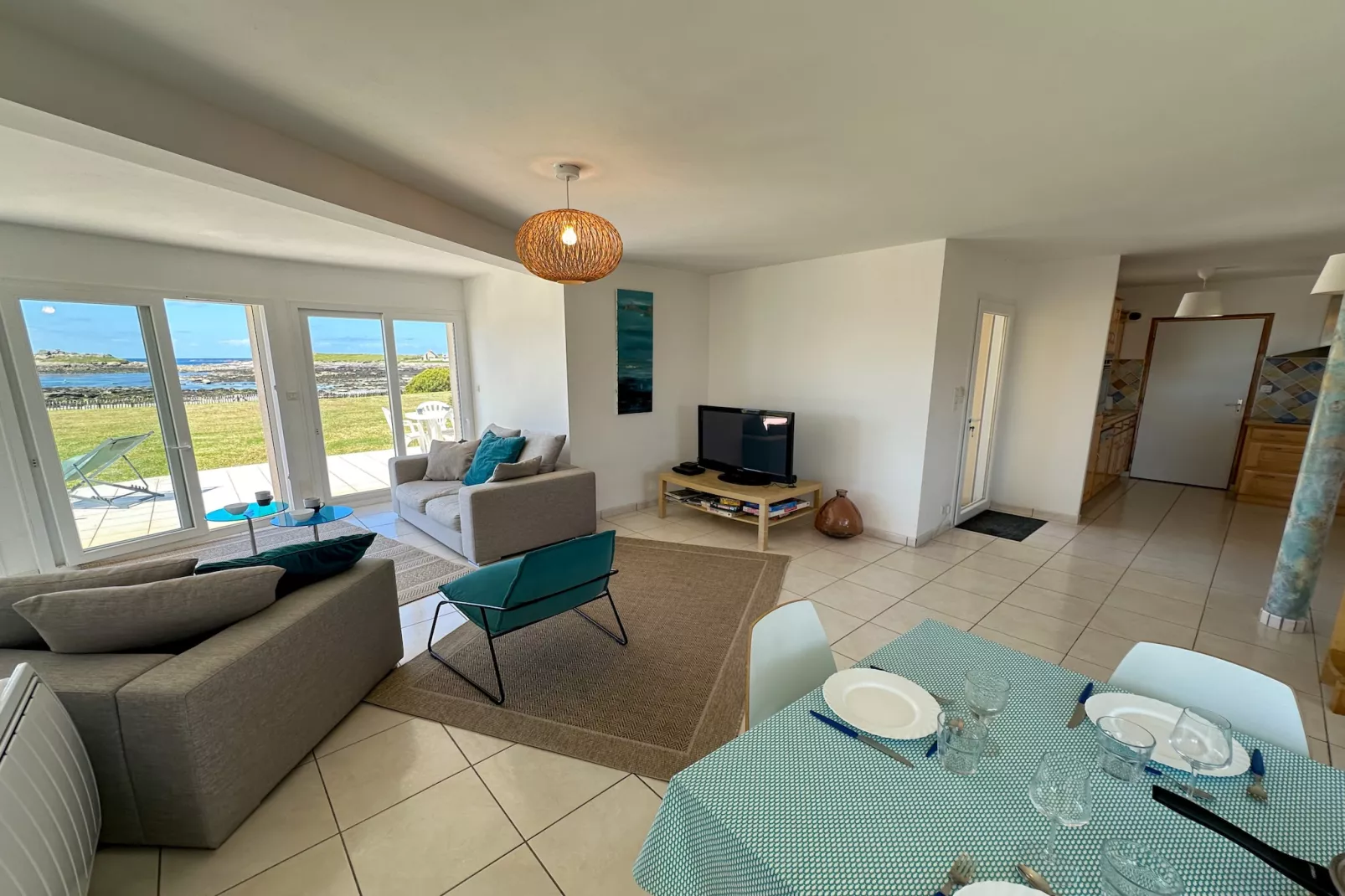 TY BEG - Portsall-Woonkamer