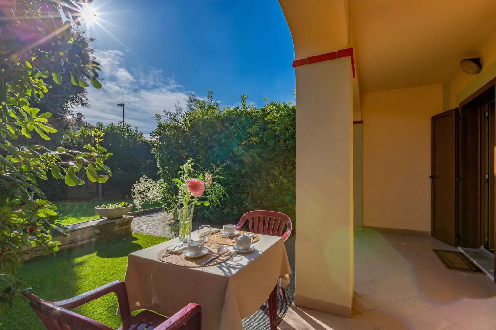 Bilocale vista Golf 102-Terrasbalkon