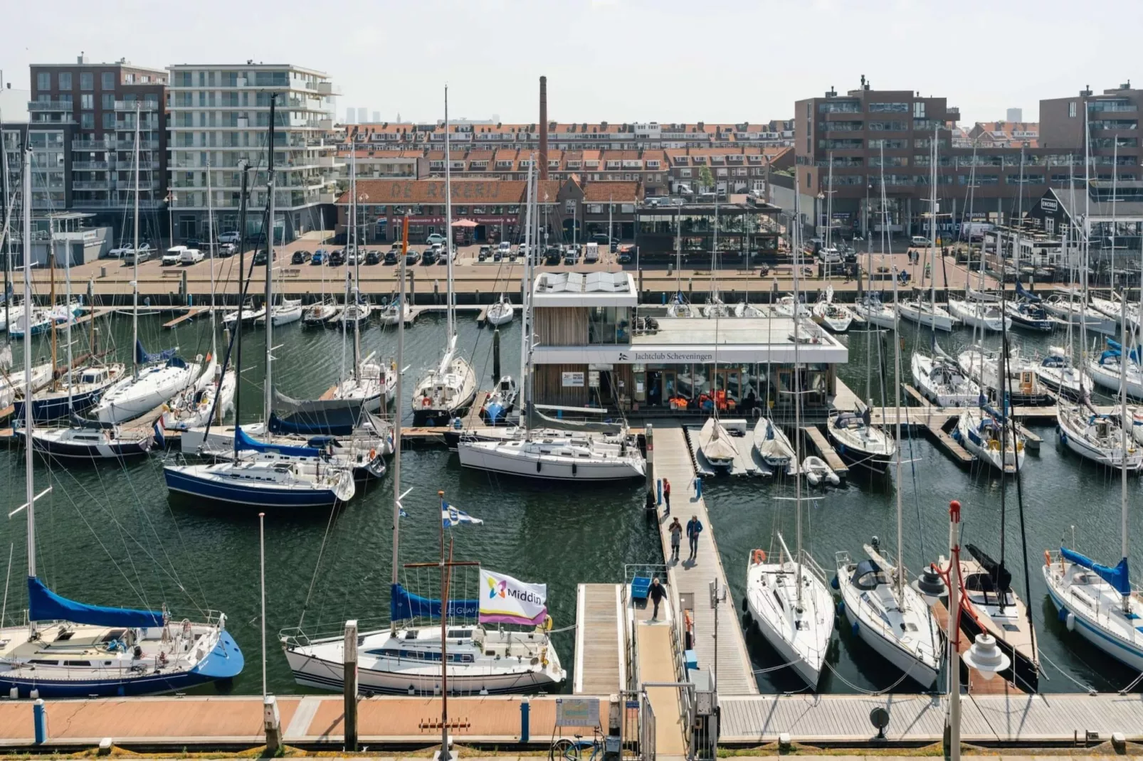Scheveningen Harbour 16-Gebieden zomer 1km