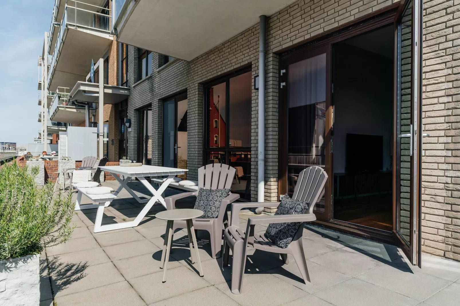 Scheveningen Harbour 18C-Terrasbalkon