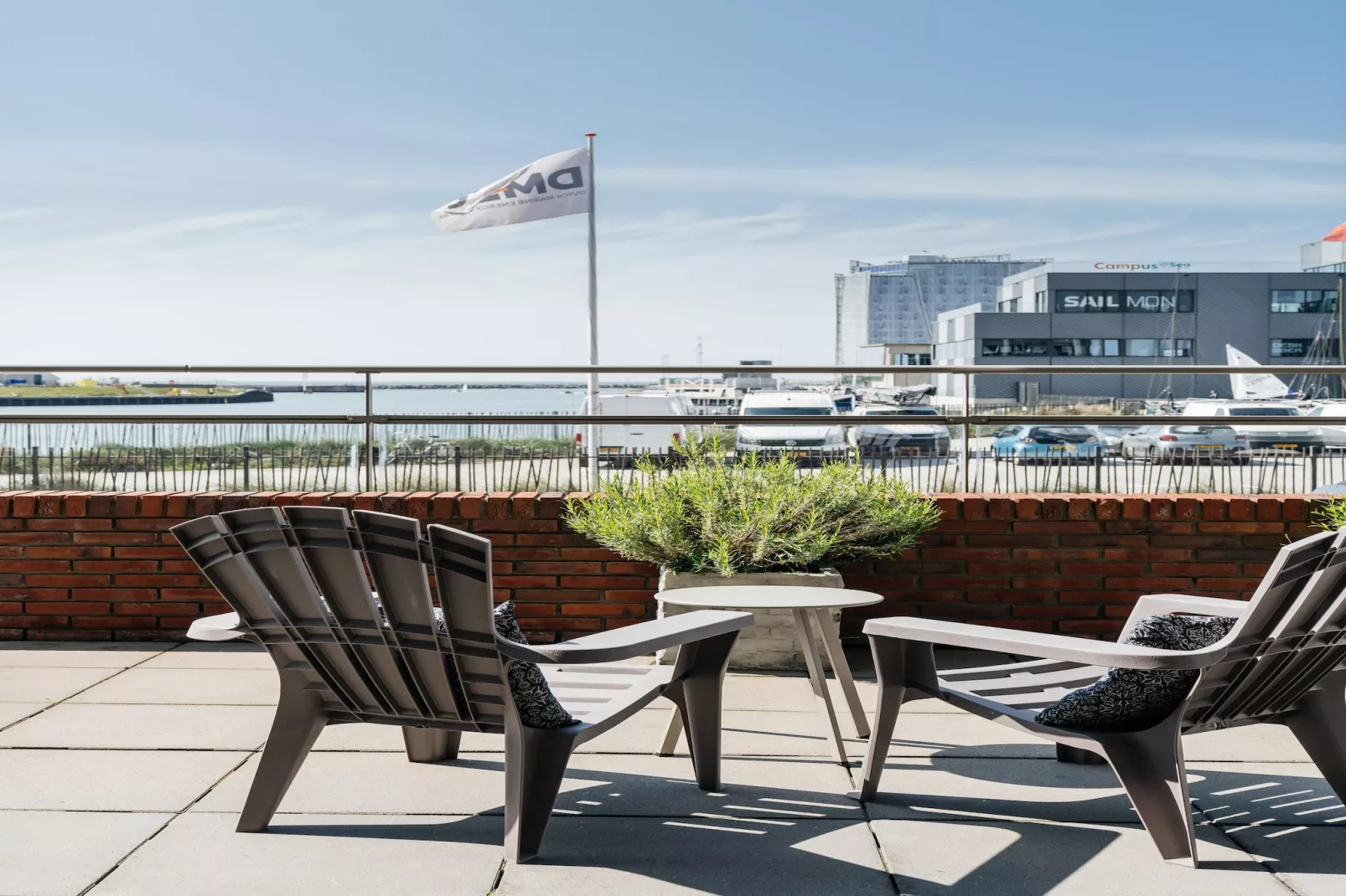 Scheveningen Harbour 18C-Terrasbalkon