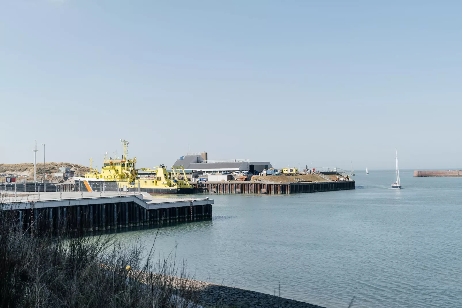Scheveningen Harbour 80B-Uitzicht zomer