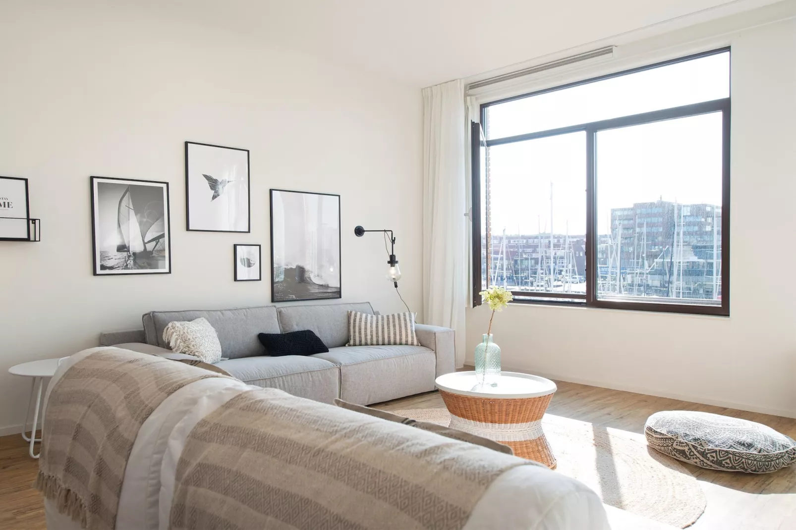 Scheveningen Harbour 56A-Woonkamer