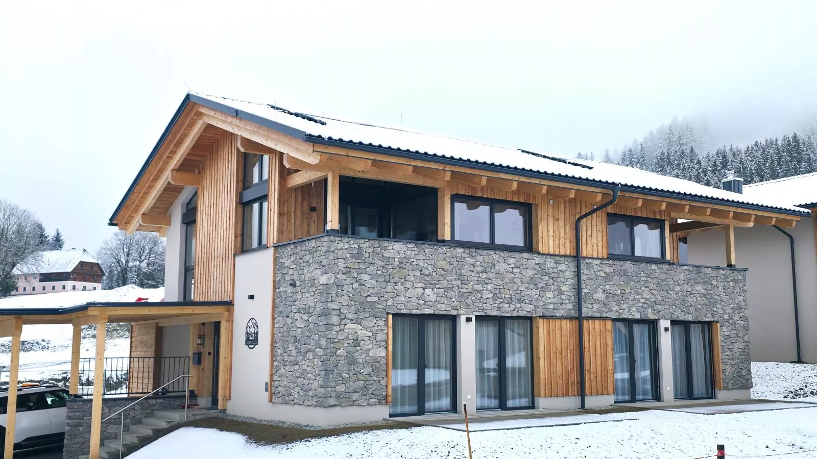 Almchalet Alpenglück-Exterieur winter