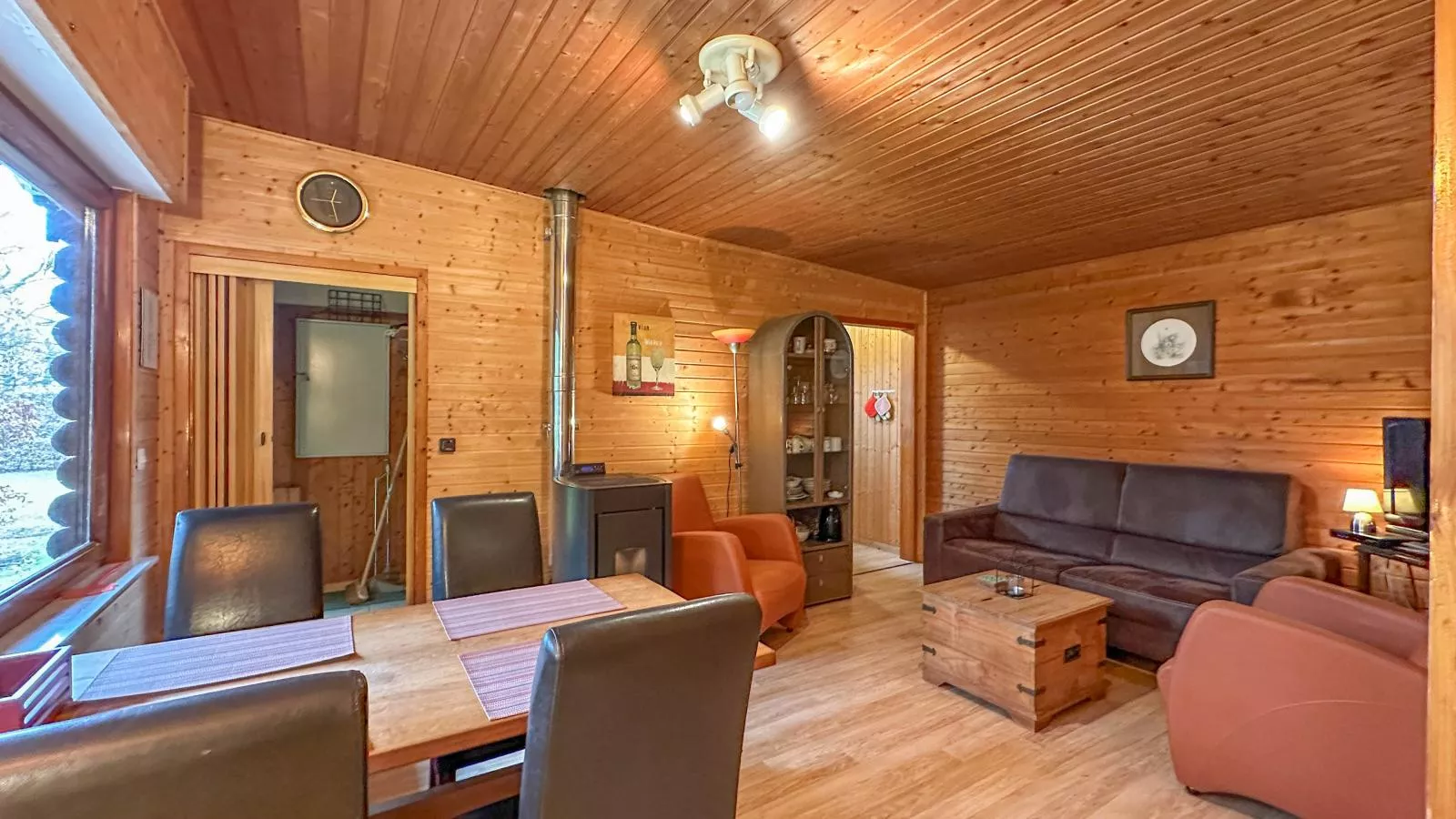 Forest Cabin-Woonkamer