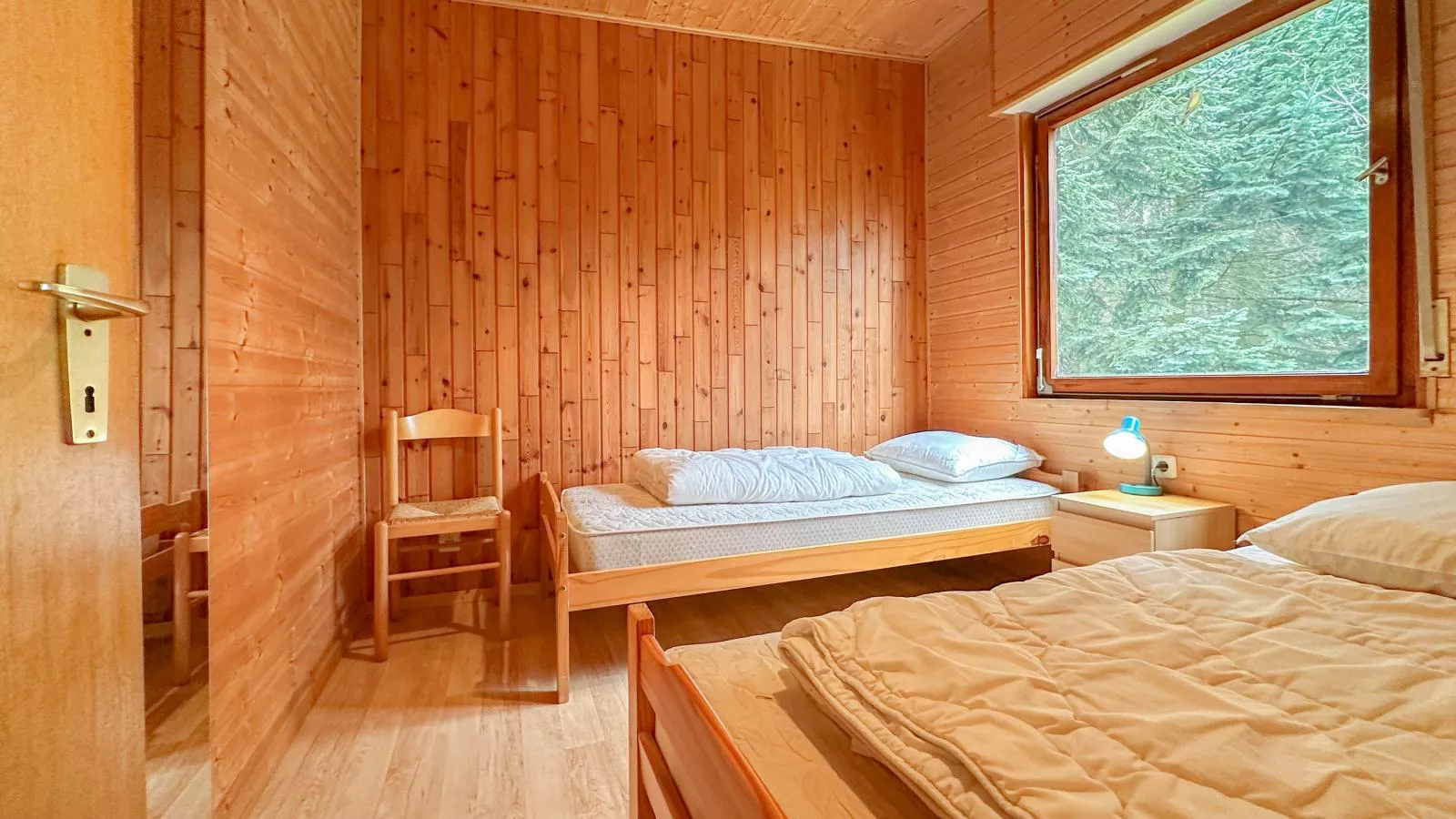 Forest Cabin-Slaapkamer