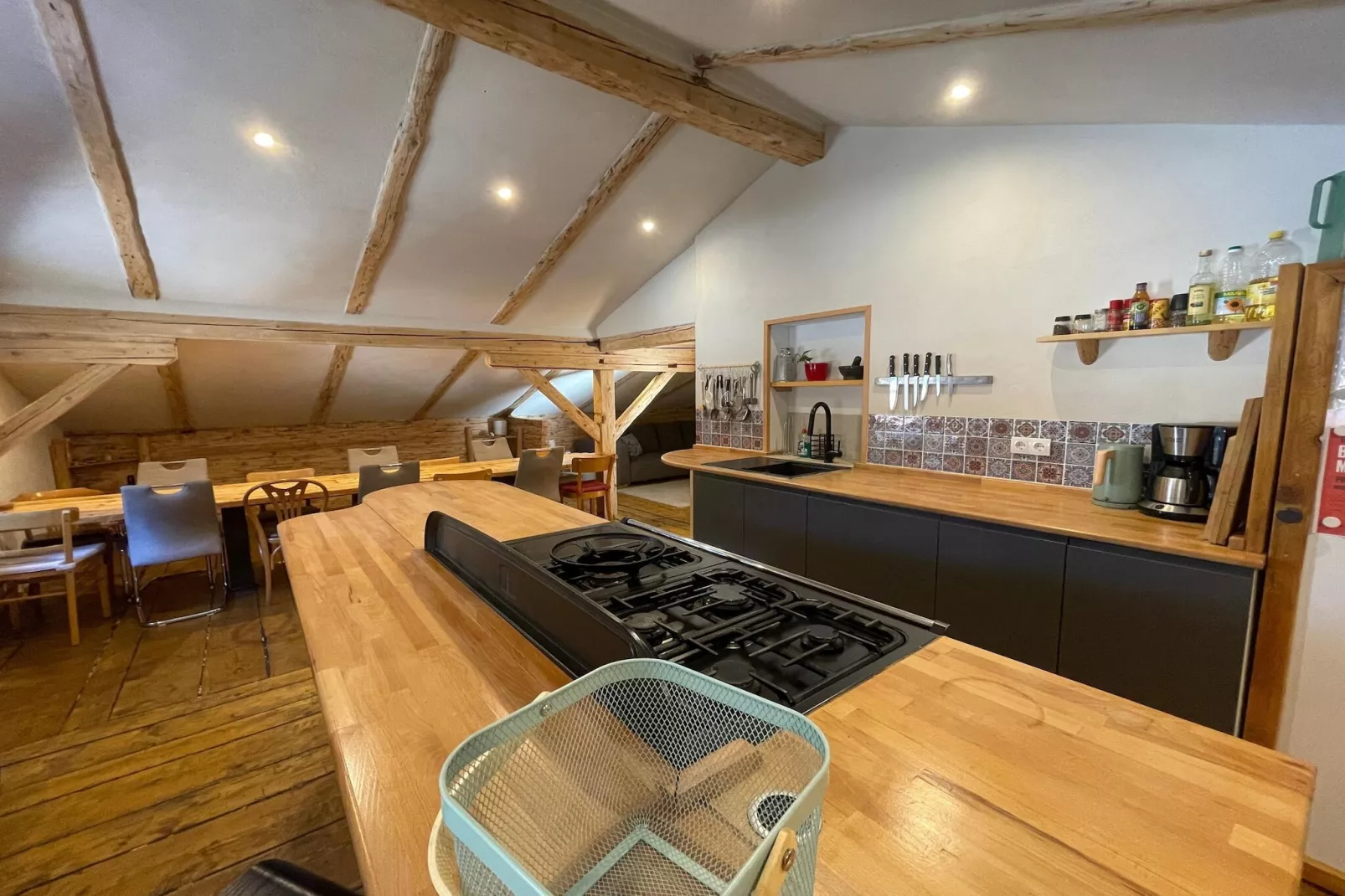 Backyard Mountain Hostel-Keuken