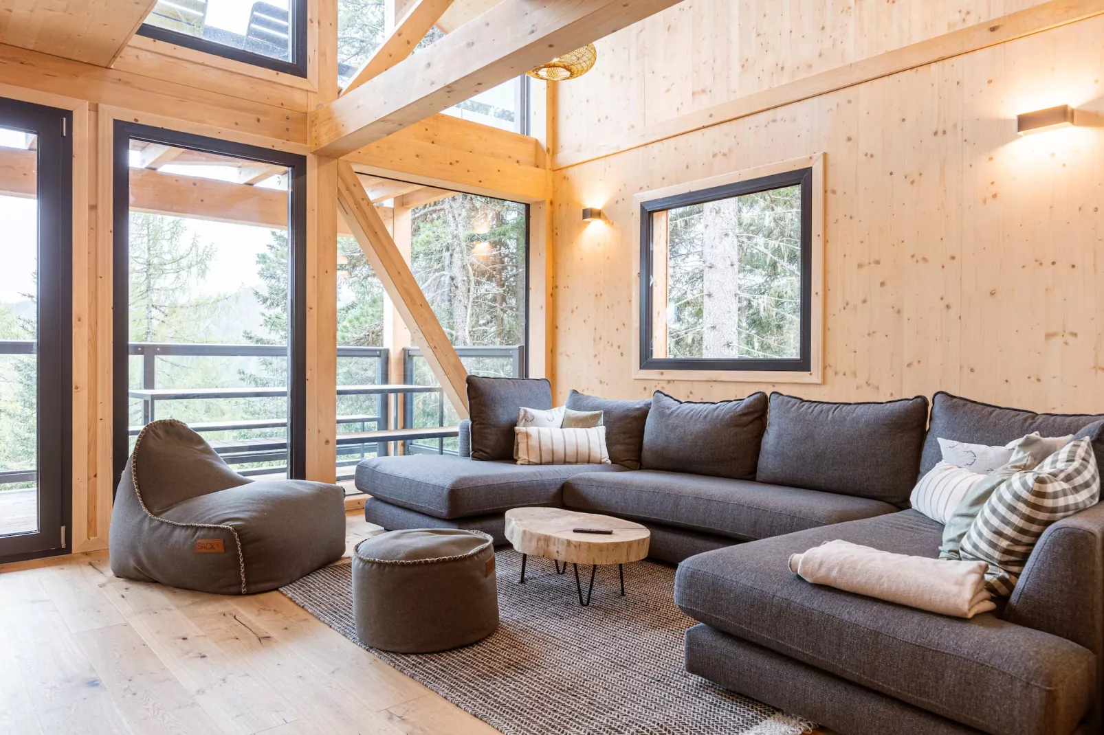 Naturchalets Turracher Höhe 15-Woonkamer