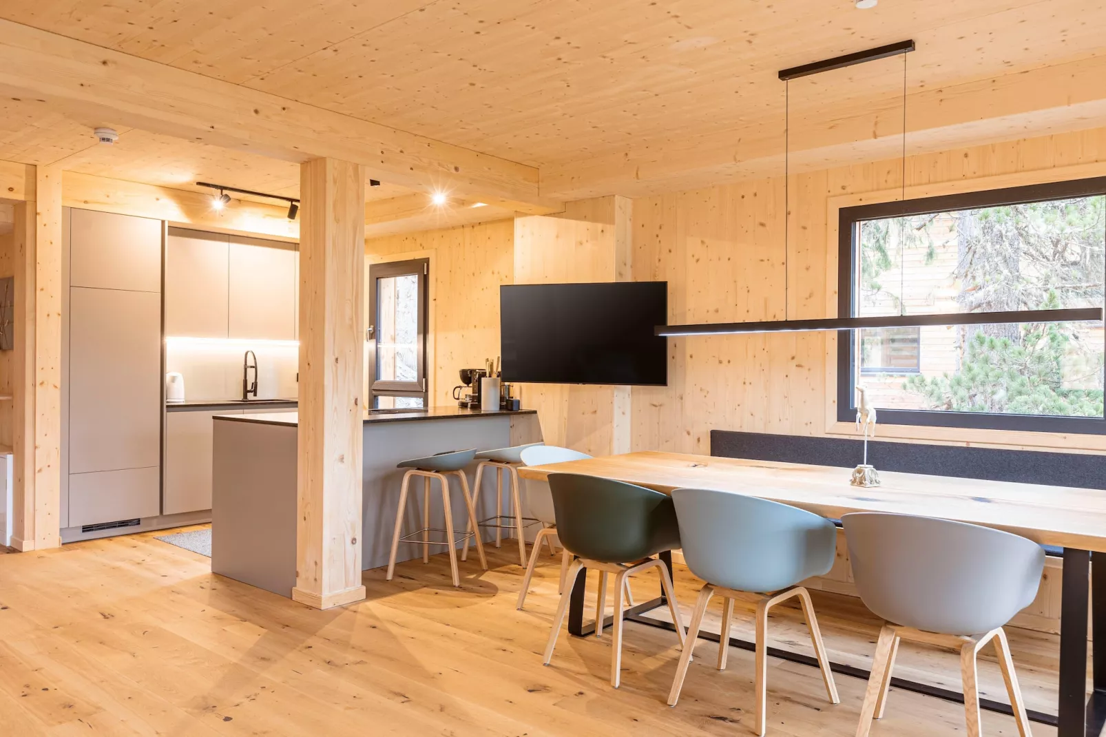 Naturchalets Turracher Höhe 15-Eetkamer
