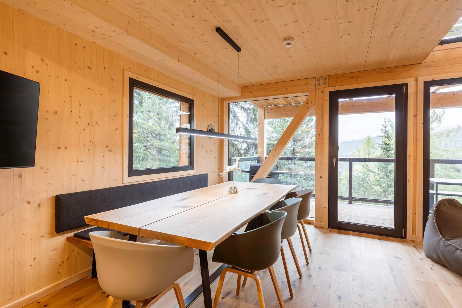 Naturchalets Turracher Höhe 15-Eetkamer