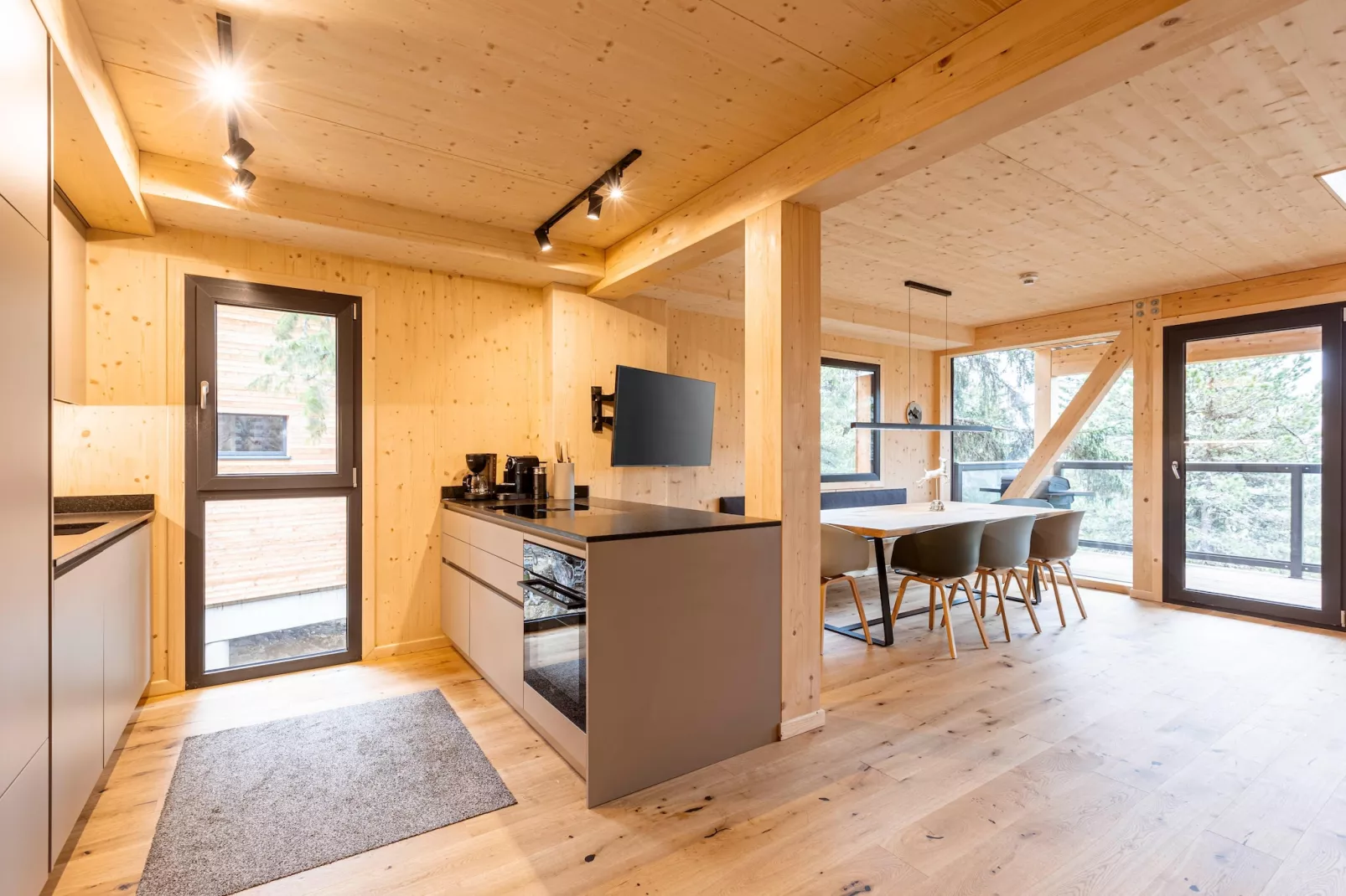 Naturchalets Turracher Höhe 15-Keuken