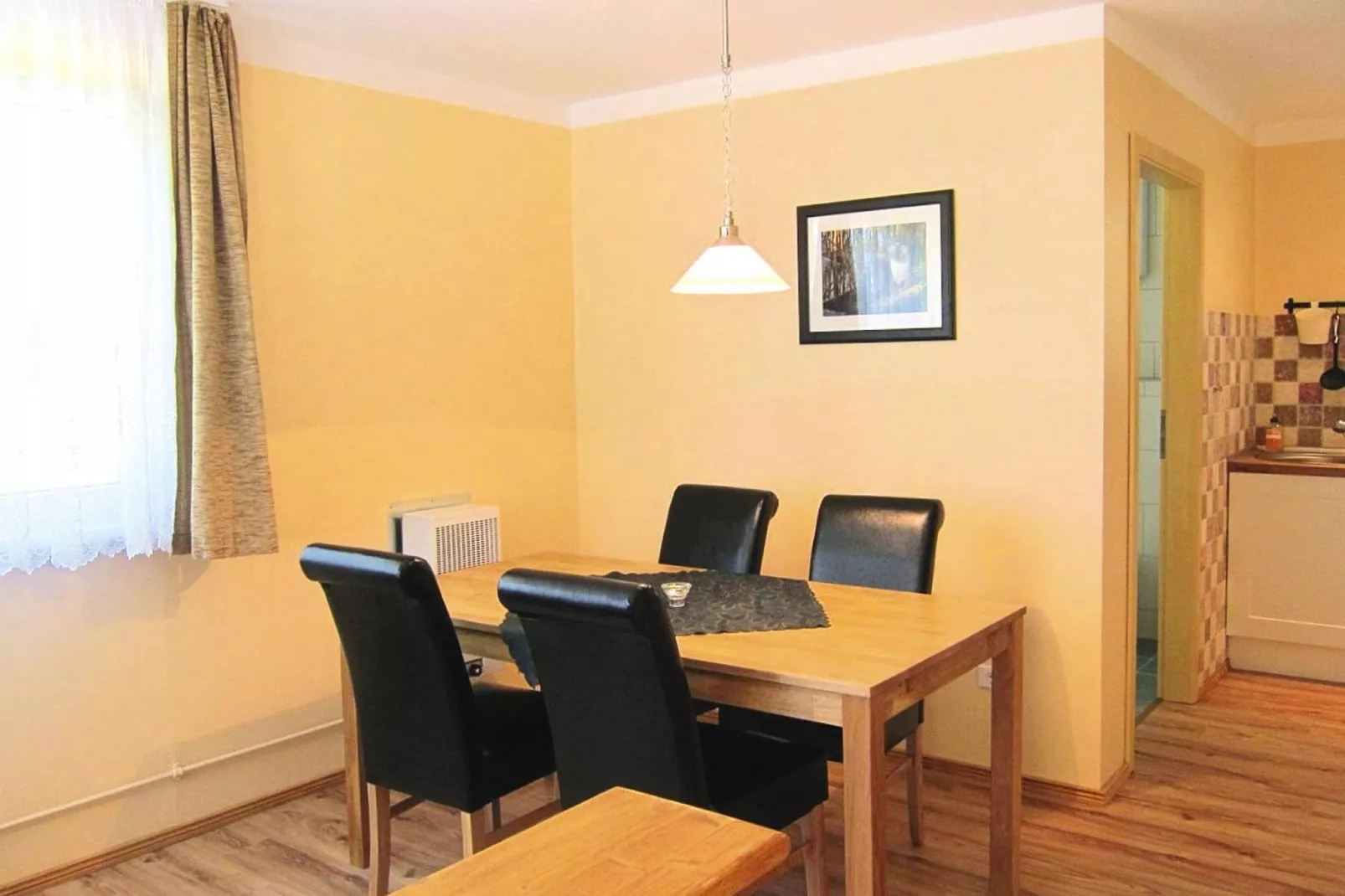 Bungalow deluxe 48 qm-Eetkamer