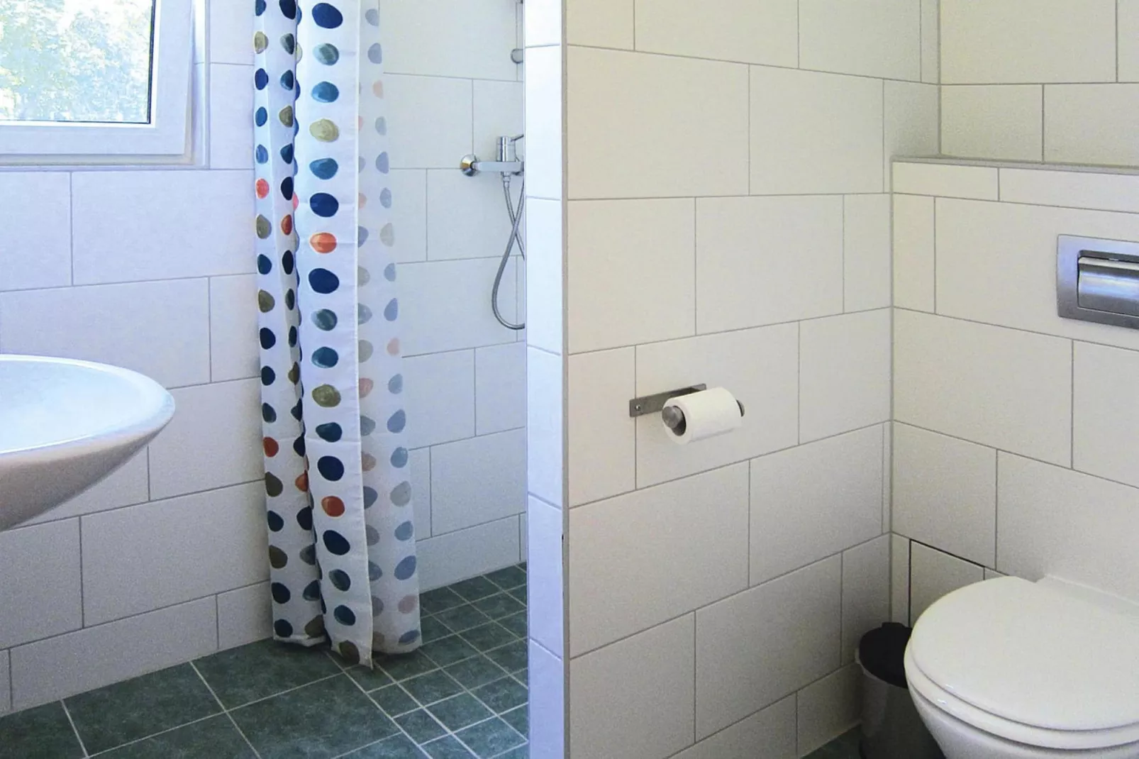 Bungalow deluxe 48 qm-Badkamer