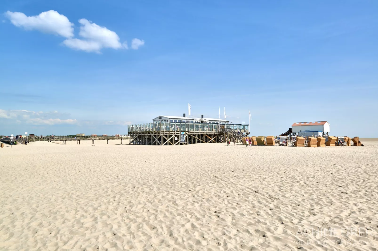 Strandperle-Gebieden zomer 1km
