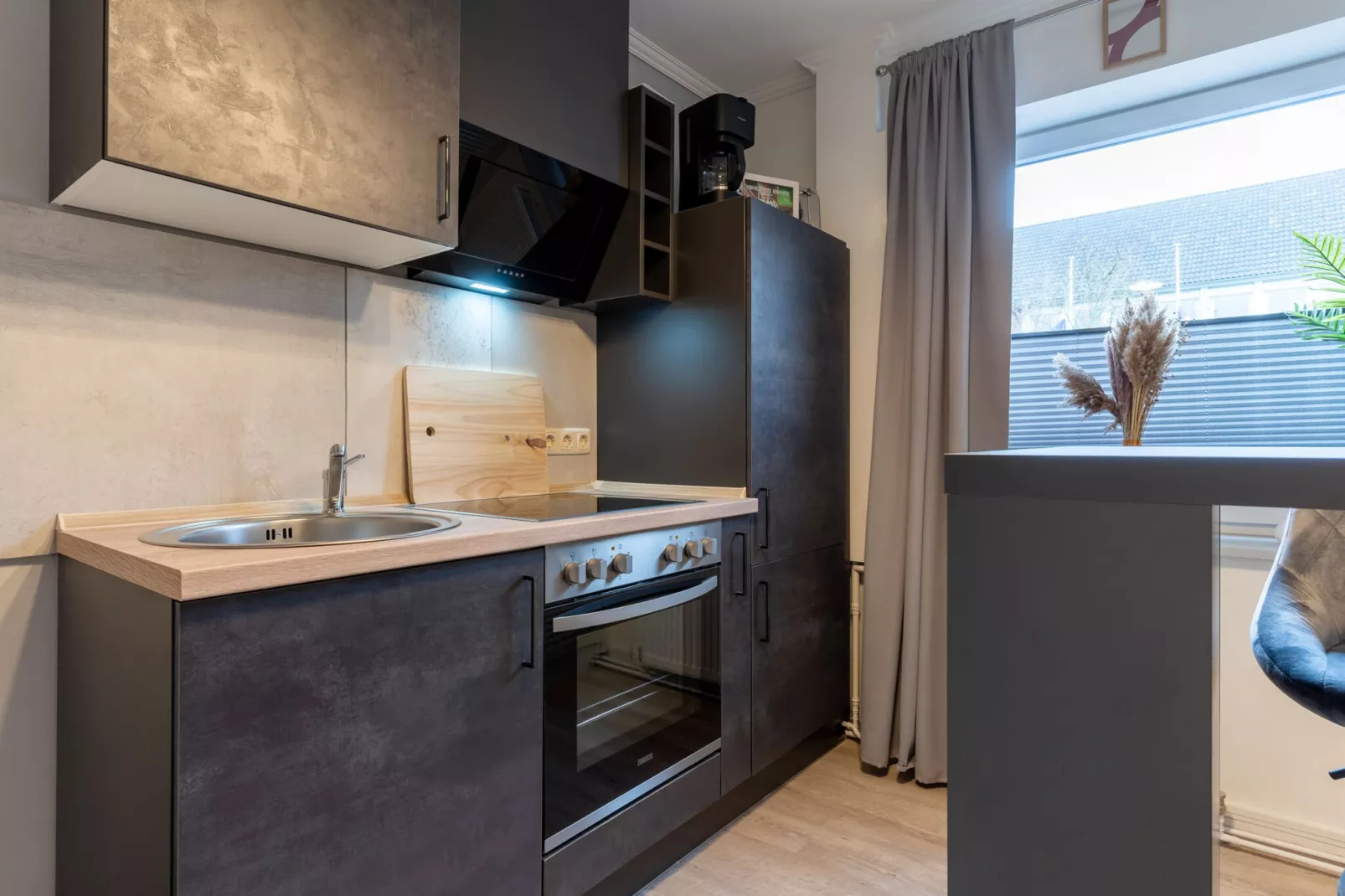 Ferienwohnung Am Schloßpark-Keuken