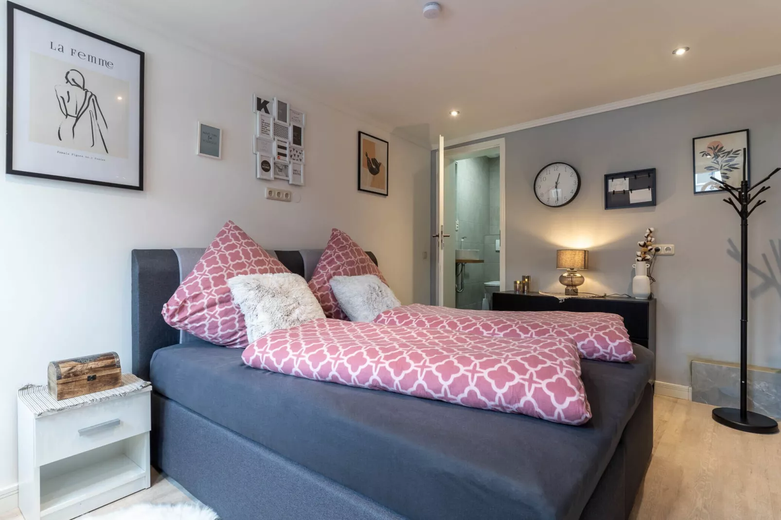 Ferienwohnung Am Schloßpark-Slaapkamer