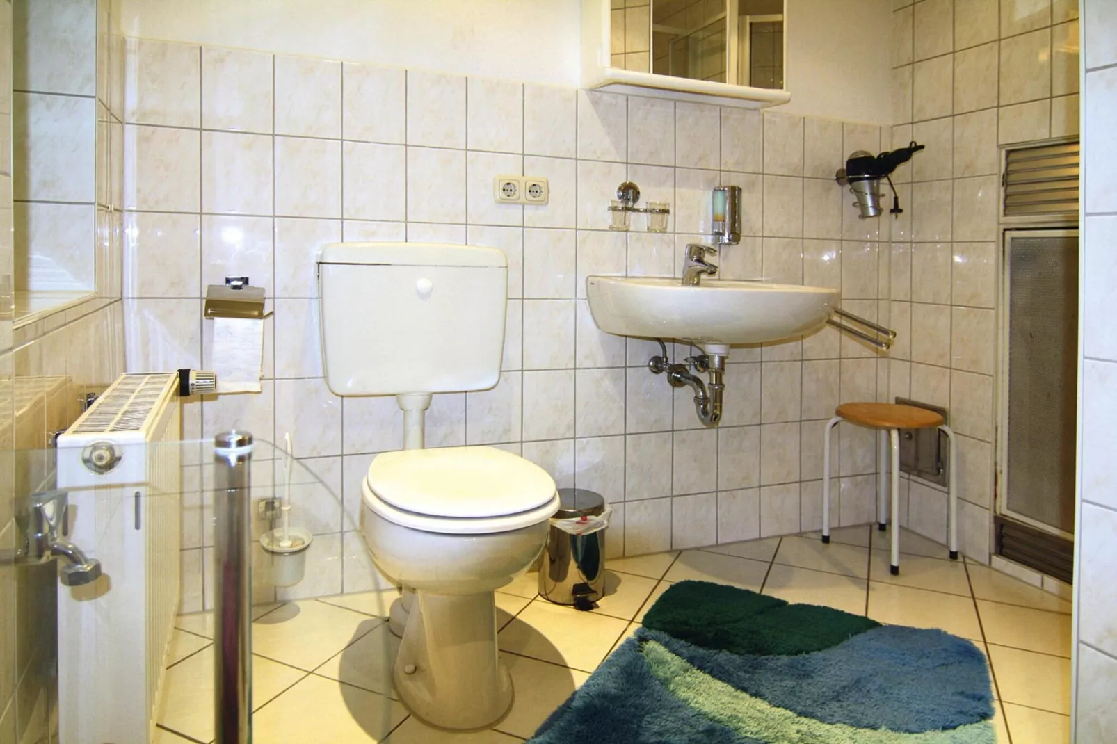 Fewo 50 qm-Badkamer