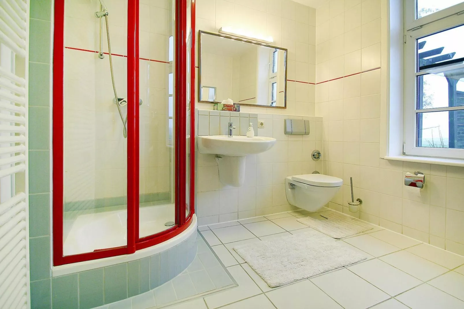 Fewo 50 qm-Badkamer