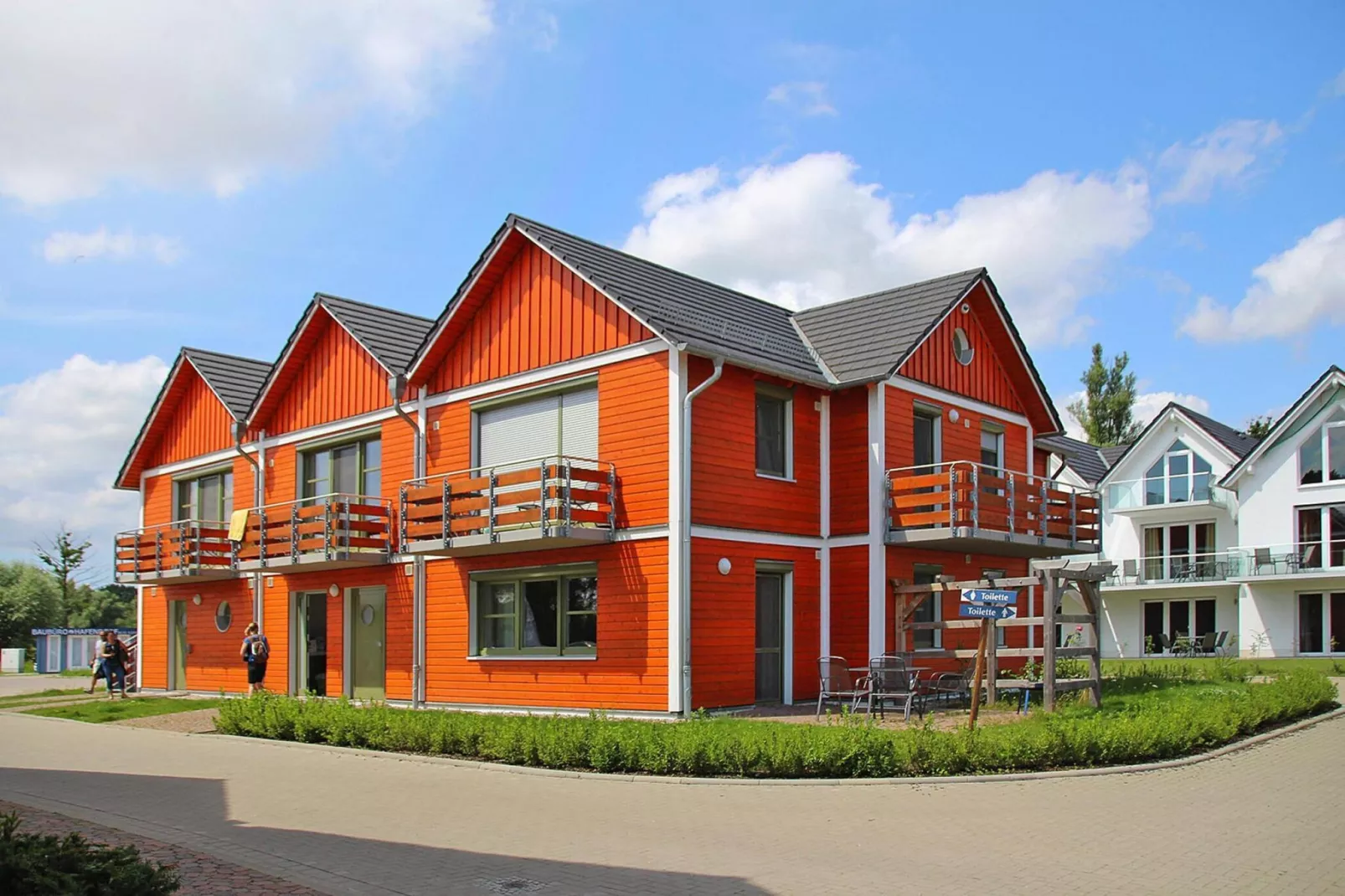 Appartementhaus am Leuchtturm / Fewo Seelust 32 qm-Buitenkant zomer