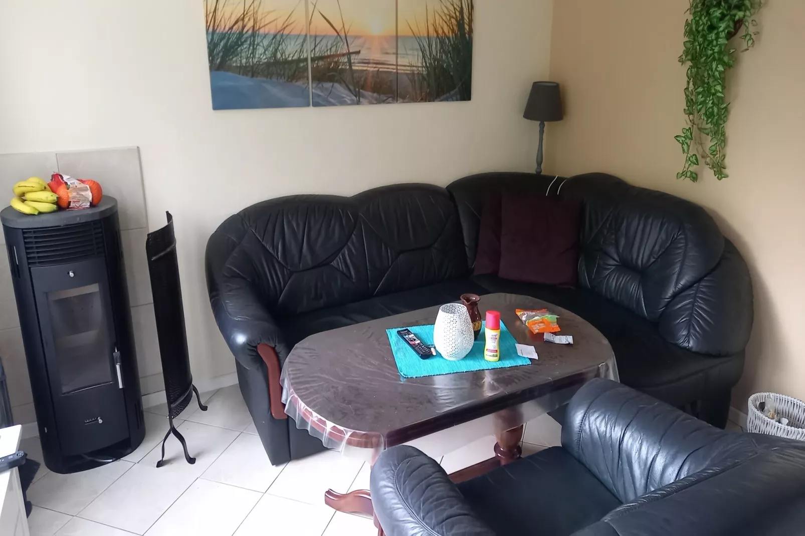 Doppelbungalow in Twietfort-Woonkamer