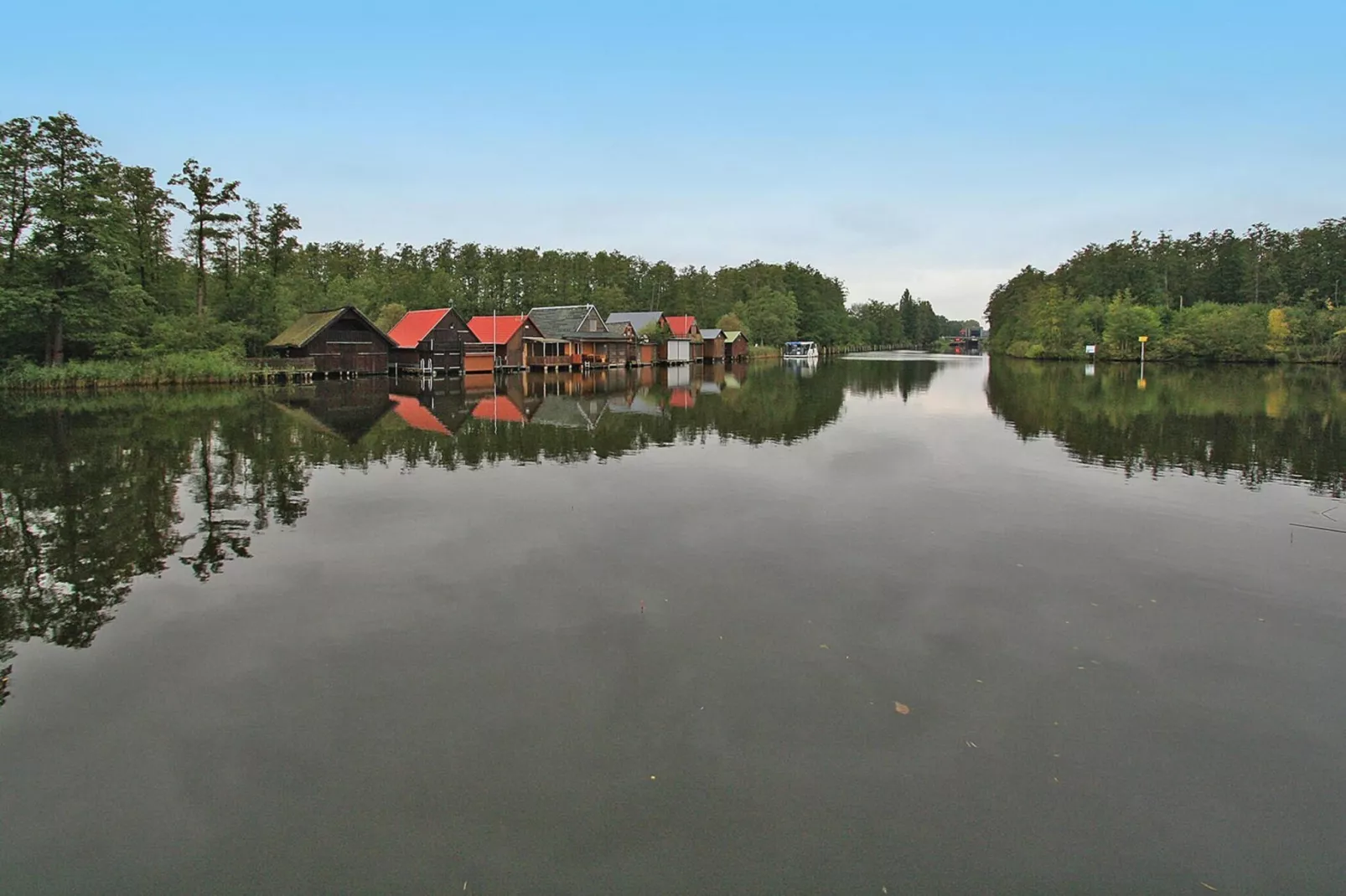 Bootshaus Schleusenblick-Gebieden zomer 5km