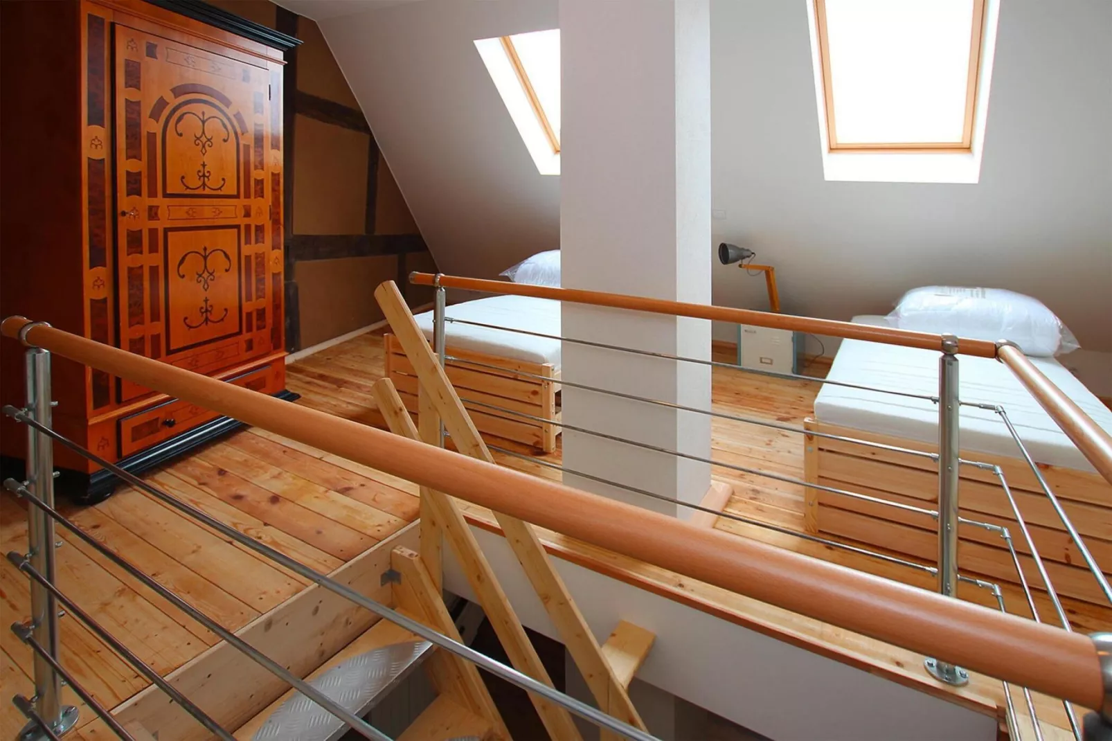 Ferienhaus 55 qm-Slaapkamer