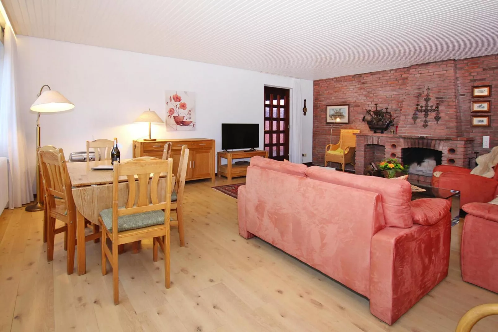 Apartementhaus Andrea Wohnung 3 - Westerland-Eetkamer